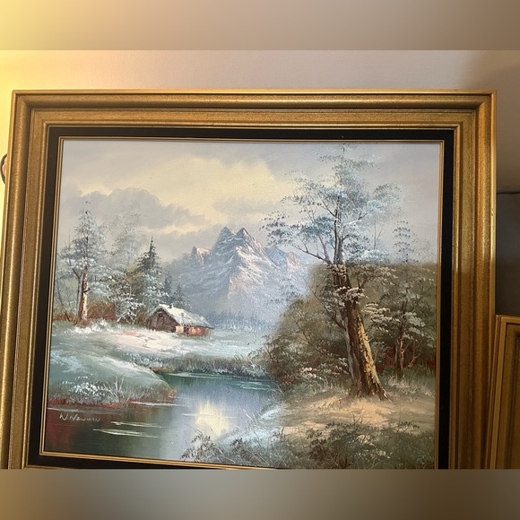 3 Collectors Corner Inc oil paintings - all have certificate of authenticity - Picture 6 of 7